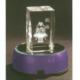 electronic luminescent crystal light base